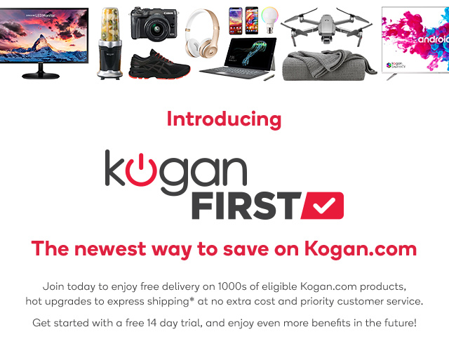 Try KOGAN FIRST for FREE for 14 Days! Milled