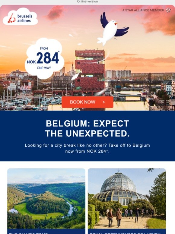 ✈️ Belgium: expect the unexpected. ✈️
