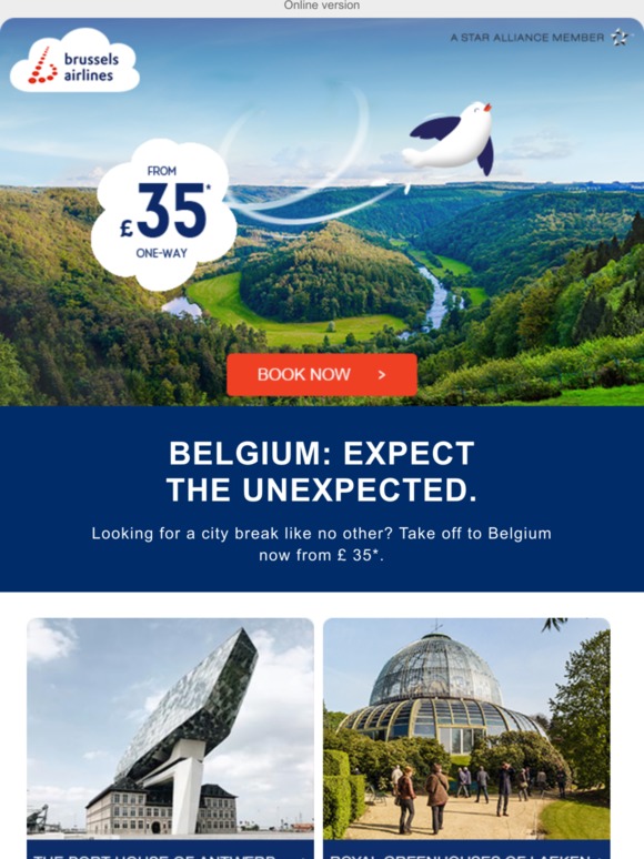 ✈️ Belgium: expect the unexpected. ✈️