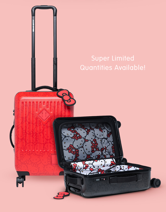 herschel hello kitty suitcase
