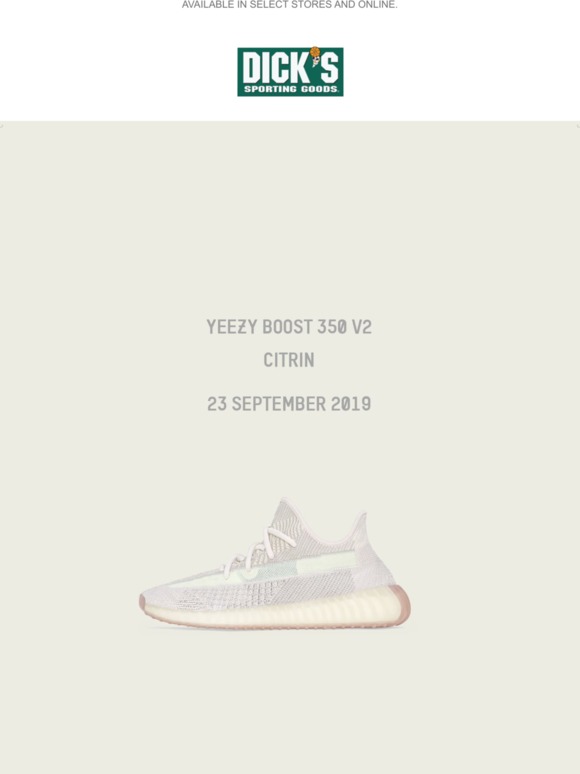 dicks sporting goods yeezy