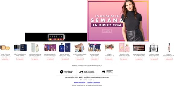 💄¡Lo mejor en belleza de la semana en Ripley.com!