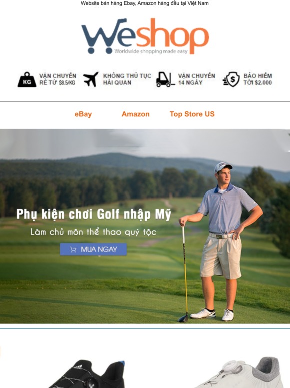 👉 Phụ kiện chơi golf từ Mỹ - Tự tin nâng tầm đẳng cấp!!