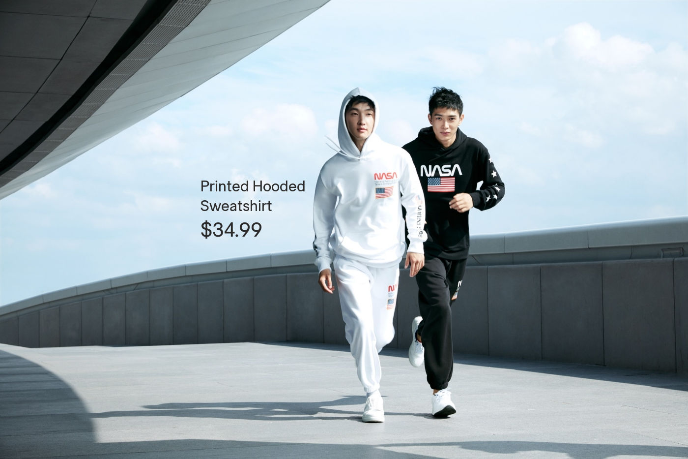 h&m nasa sweatpants