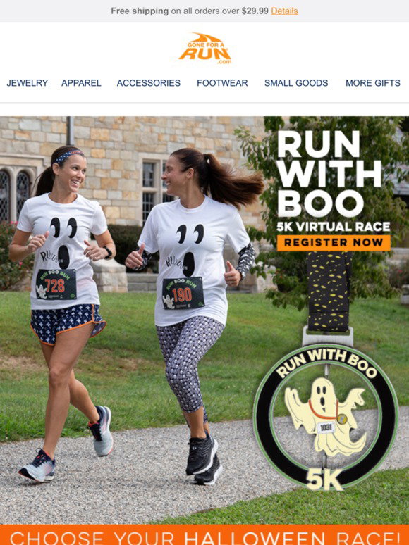 gone for a run Hocus Pocus Hustle and Run With Boo 5k Virtual Race