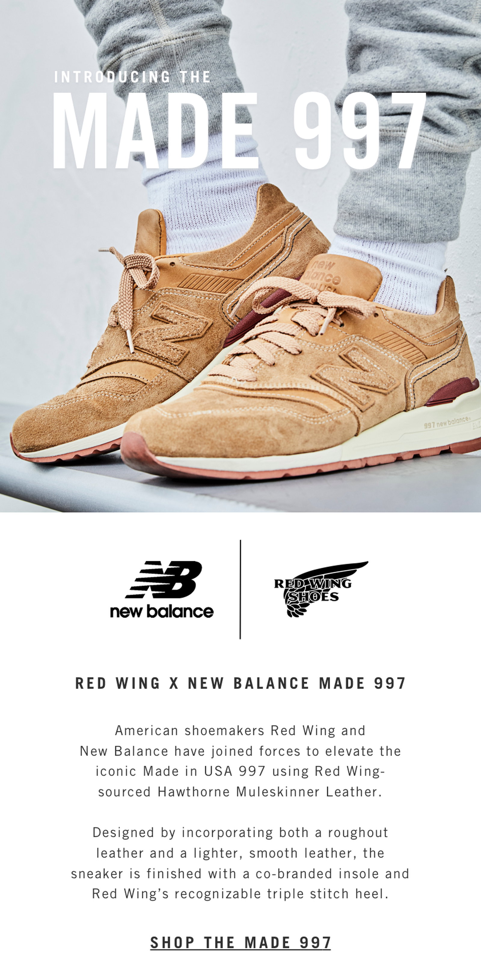new balance and red wing