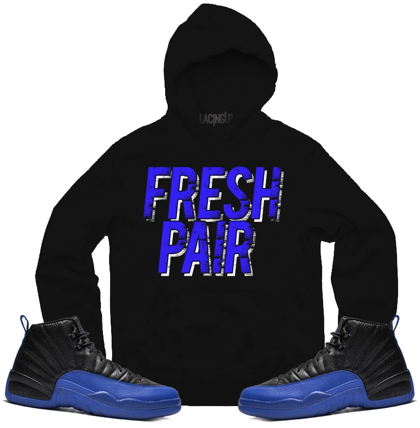 jordan 12 game royal hoodie