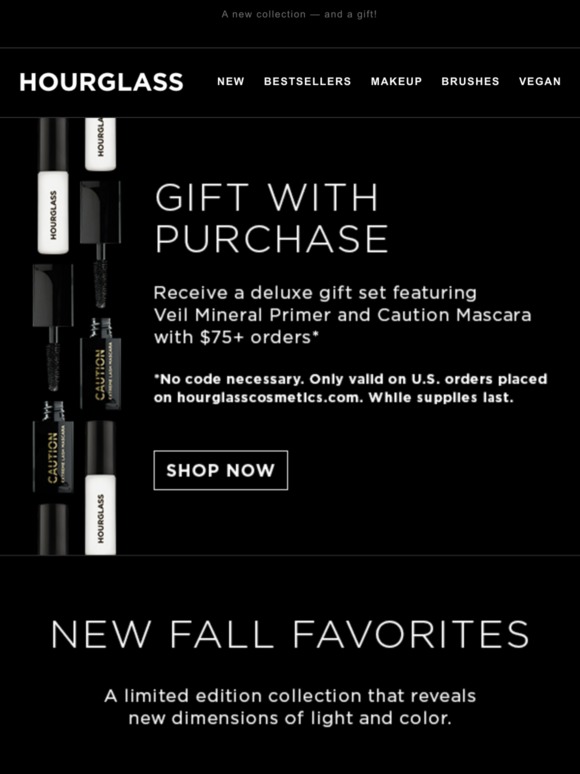 Hourglass Celebrating Fall Milled