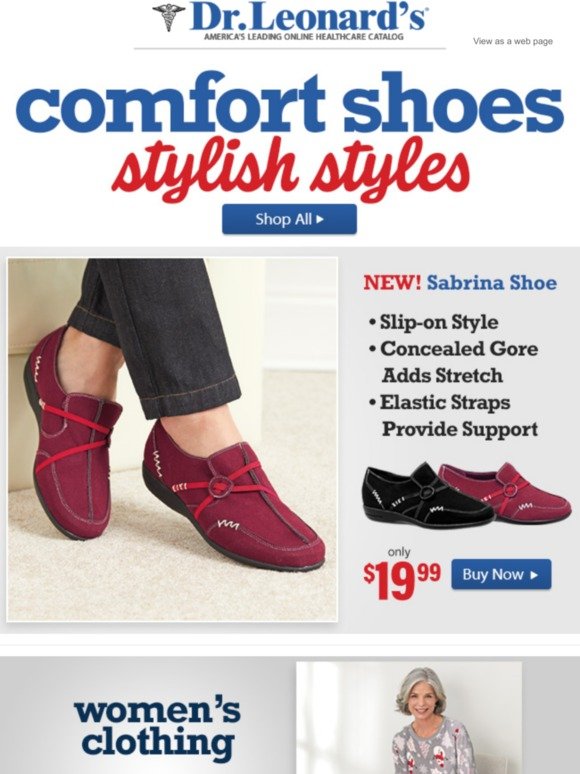 Dr. Leonard's: TREND Alert: Comfort Shoes Stylish Styles! | Milled