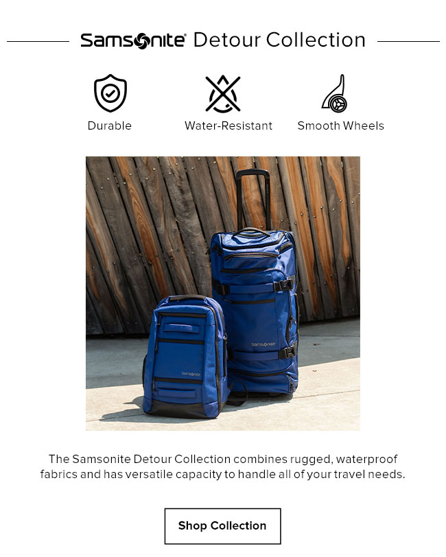 samsonite detour travel backpack