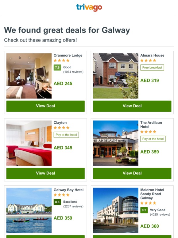 Still looking to book in Galway?