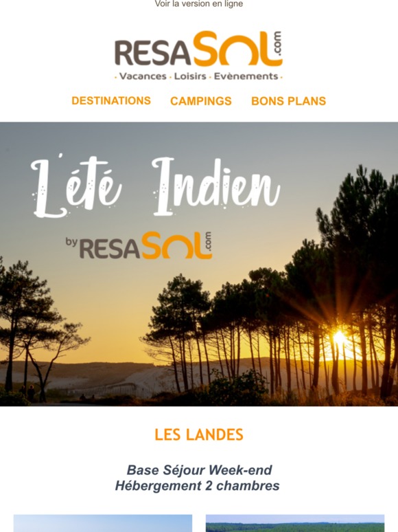 Profitez encore de l'Été Indien avec Resasol !
