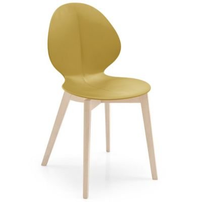 Basil W Chair (Mustard Yellow/Graphite) - OPEN BOX RETURN