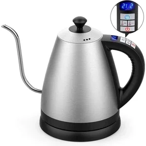 Electric Kettle Temperature Control Gooseneck Kettle Electric with LED Display