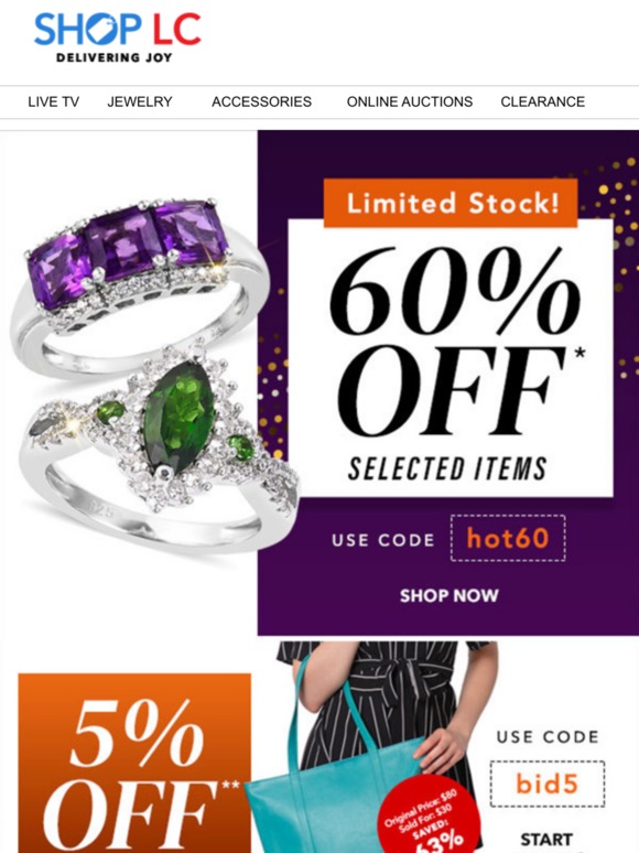 🥳 Start your weekend with MORE DEALS from Shop LC!