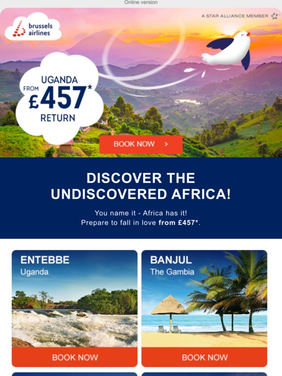 ✈️ From £457*, discover the undiscovered Africa. ✈️