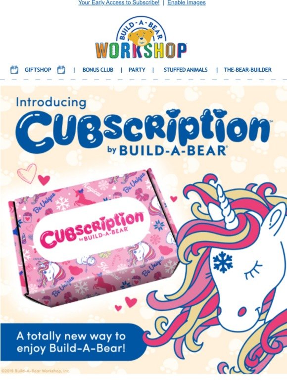 BuildABear NEW BuildABear Subscription Box! Milled