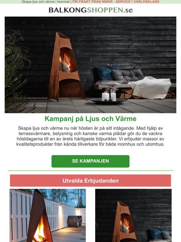 Skapa ljus och värme i hemmet