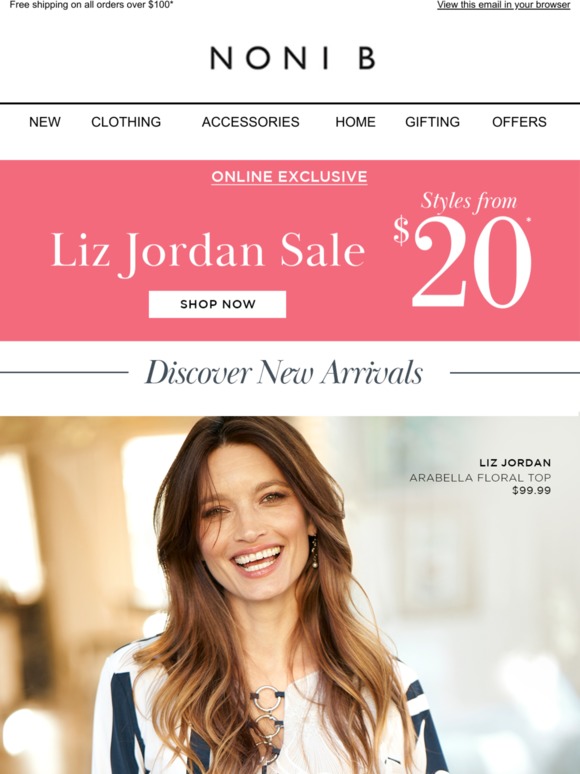 Noni B First Look New Liz Jordan Designer Collection Milled Noni B First Look New Liz Jordan Designer Collection Milled