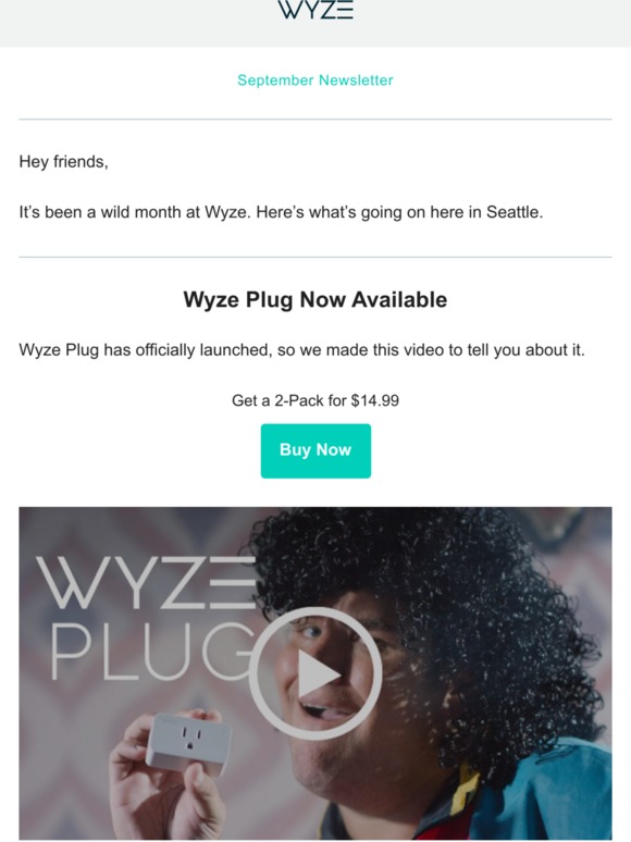 September News: Plugs for dayzzz + a tariff update and a Cat-A-Pult video.