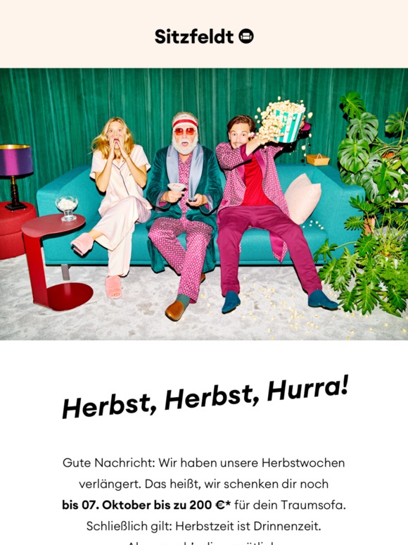 Nur noch bis 07. Oktober: bis zu 200 €* für dich