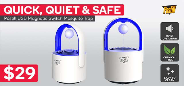 pestill usb magnetic switch mosquito trap