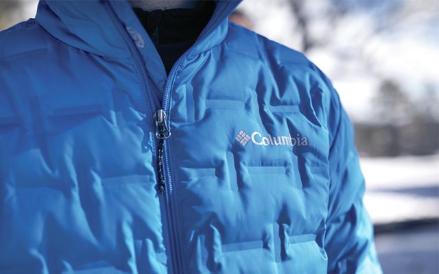 columbia jacket heat seal