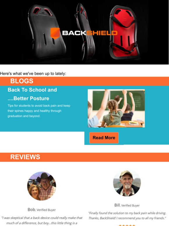 Backshield Newsletter