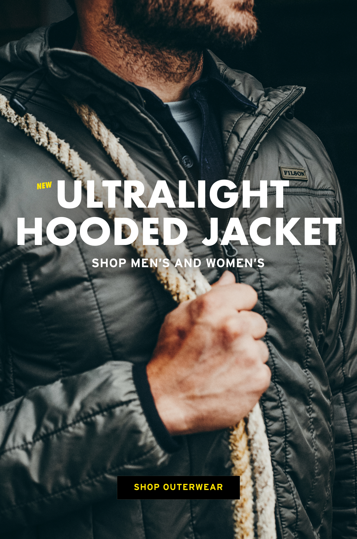 filson ultralight hooded jacket