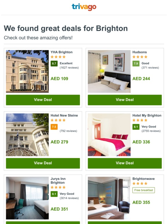 Still looking to book in Brighton?
