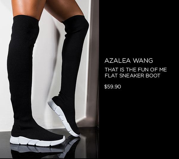 azalea wang queen bee flat sneaker boot