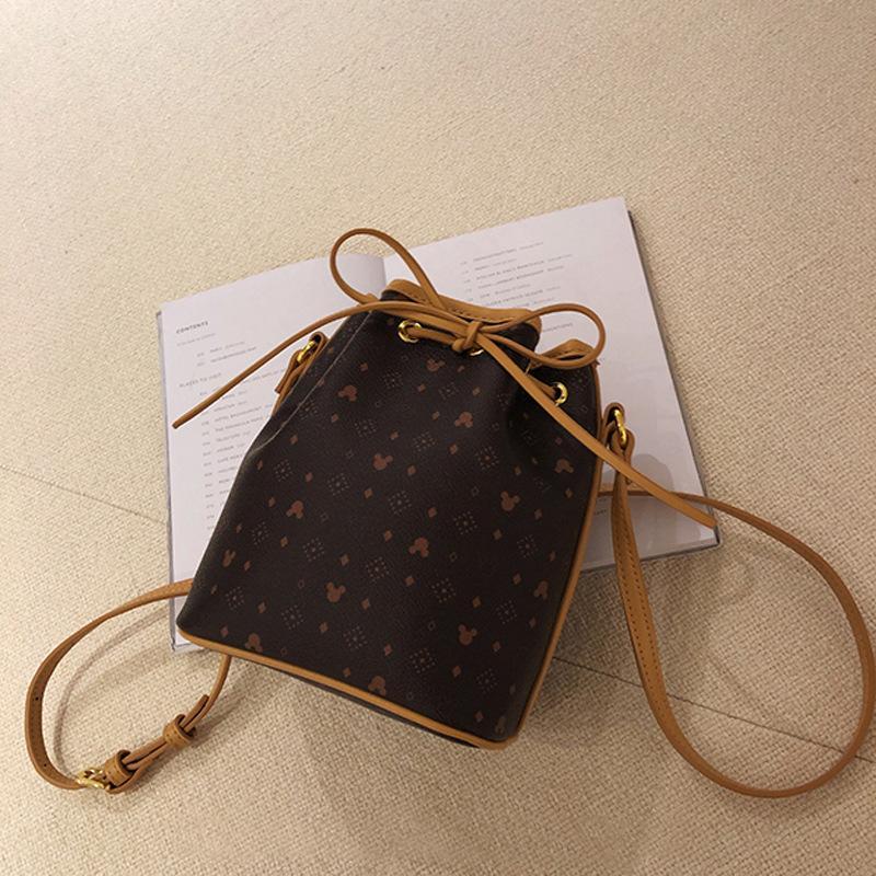 mickey classic leather handbag
