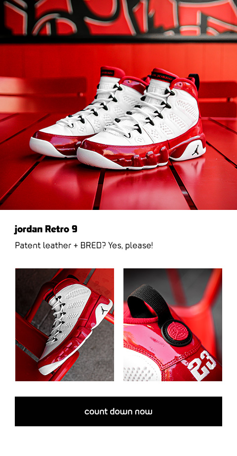 jordan 9 gym red kids