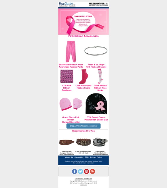 belt outlet coupon code