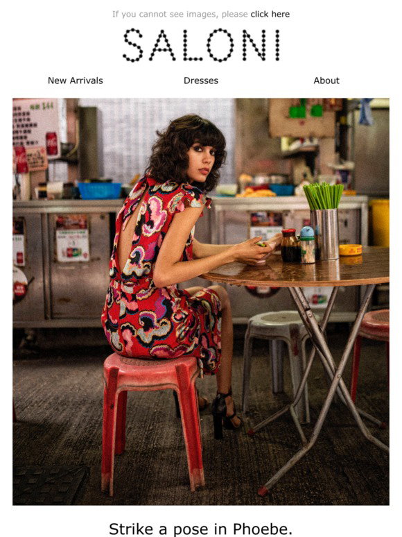 SALONI London: Signature Phoebe is back 