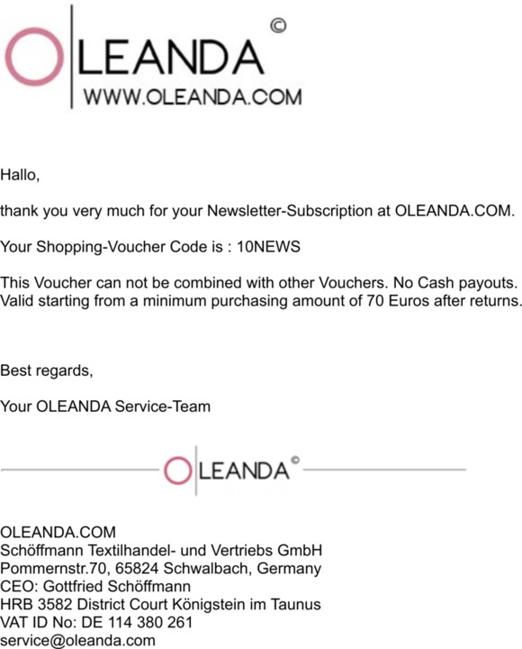 Your 10 EURO Shopping-Voucher