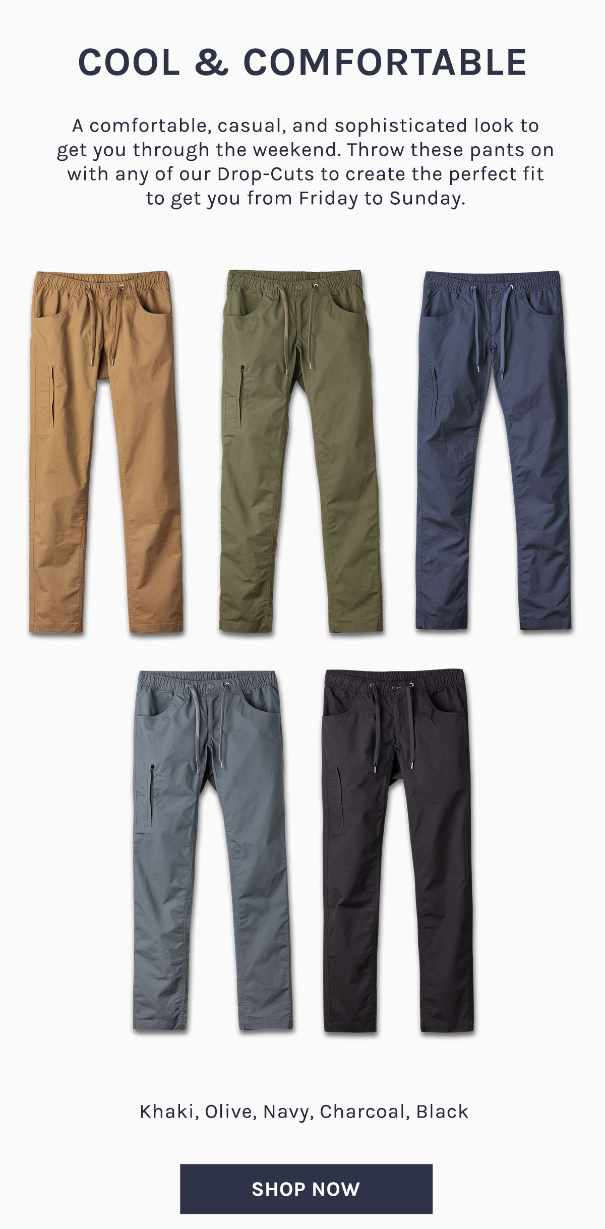 BYLT Basics: NEW IN: The Weekender Pant 