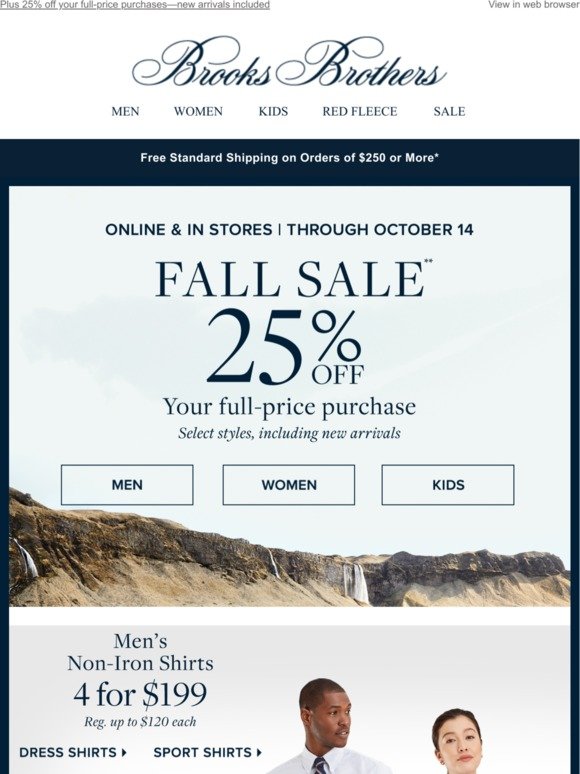 brooks brothers coupon 2019
