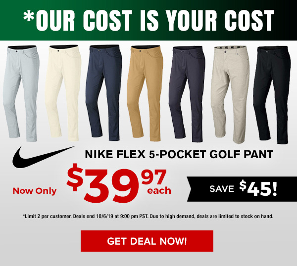 adidas 5 pocket golf pants