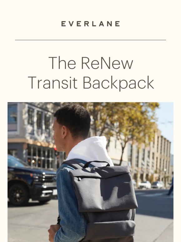 Everlane best sale renew backpack