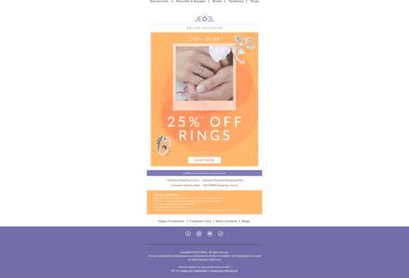 💍Stand out from the crowd this October with beautifully crafted rings from JEOEL💗