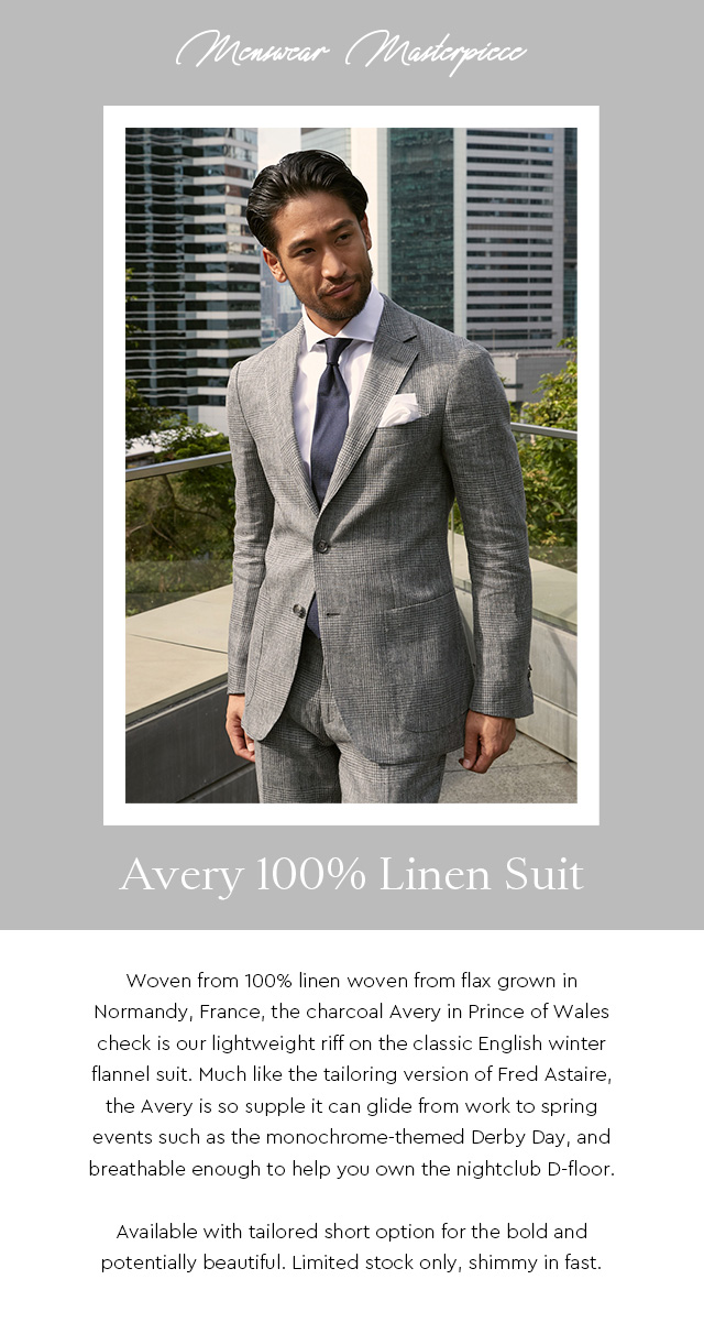 mj bale linen suit