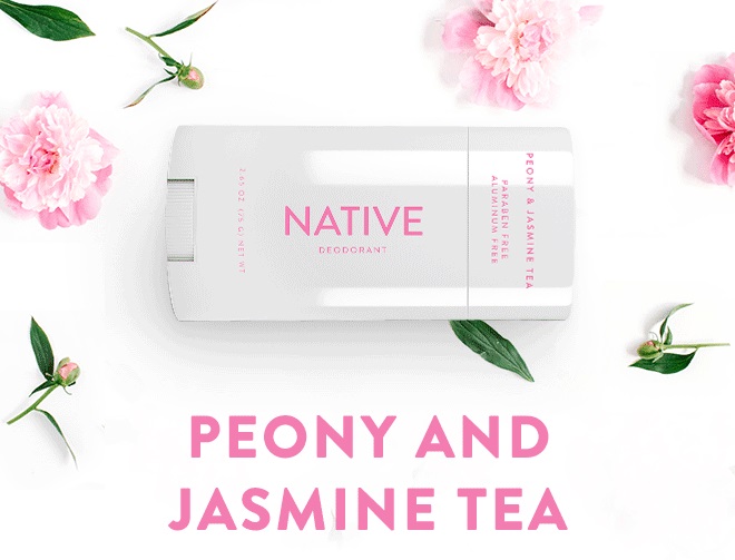 peony and jasmine tea native deodorant