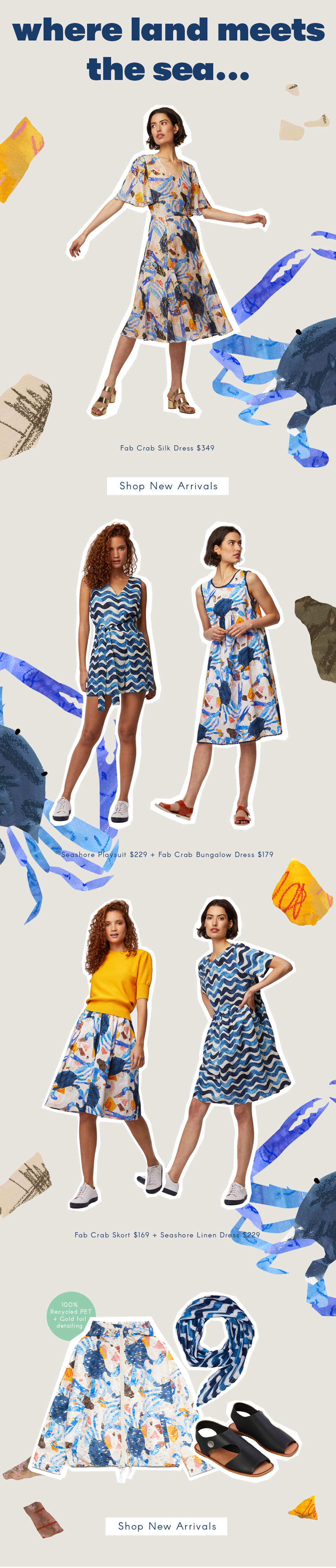 Gorman seashore dress Clearance