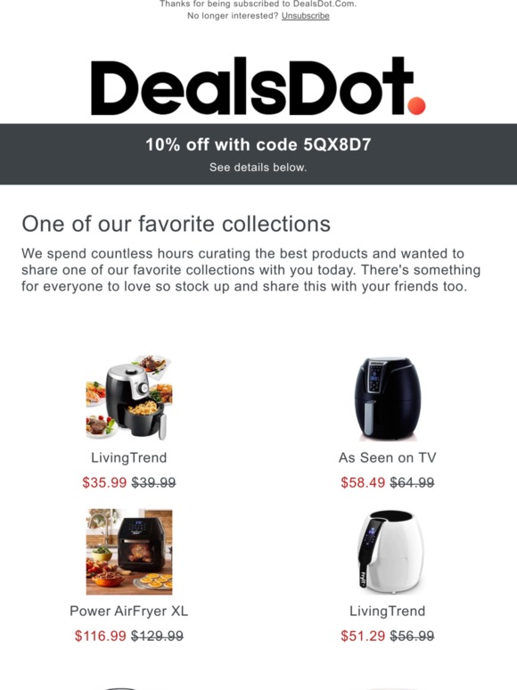 up to 90% off on Air Fryer's, Cookware Sets and More