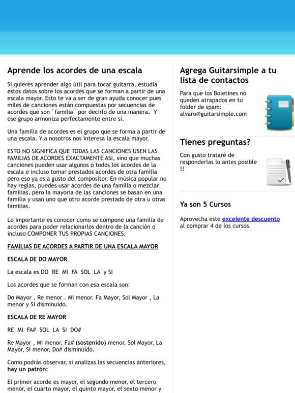 Guitarsimple - Easiest Beginner Guitar Lessons Online: 2 Nuevos Archivos |  Milled