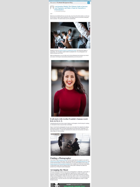 [New post] [:en]Attention Models! The Ultimate Guide to Increase your Popularity and Make a Name for Yourself as a Professional![:]