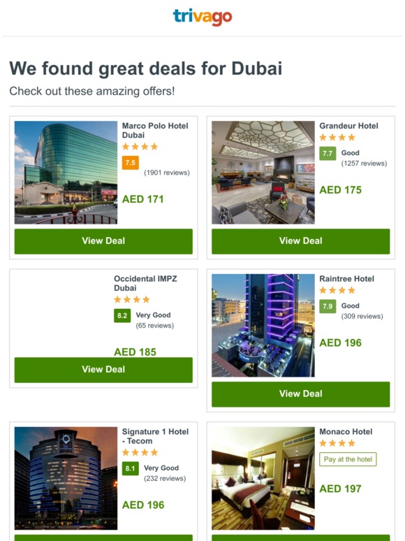 Still looking to book in Dubai?