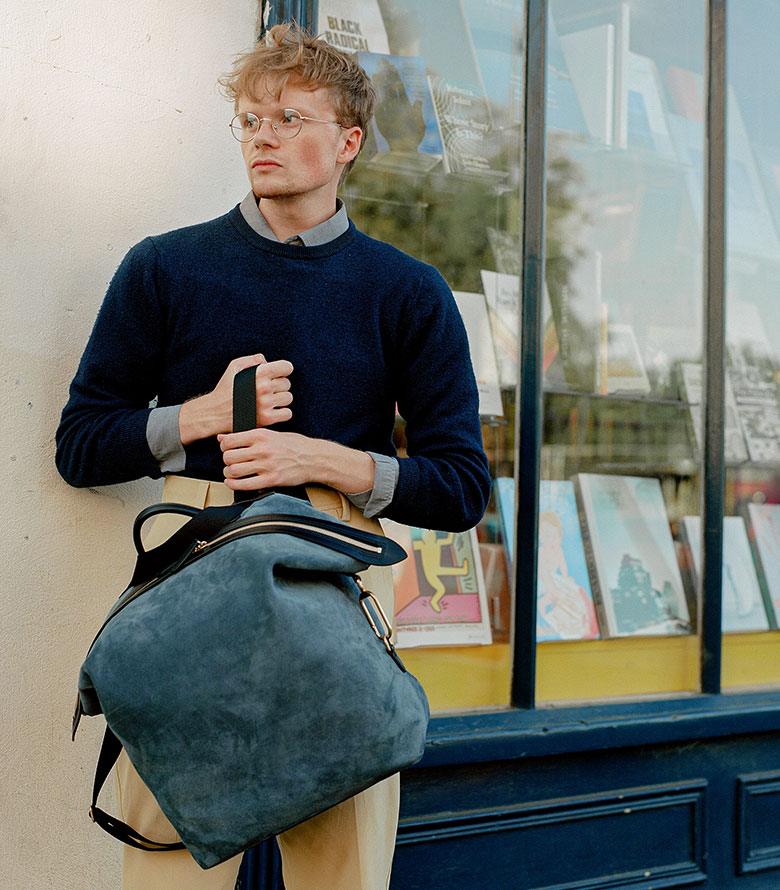 smythson bond backpack