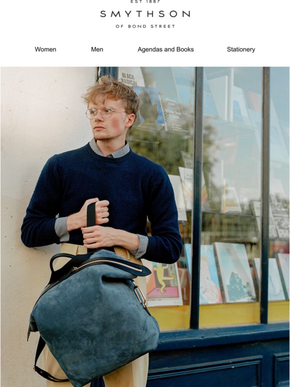 smythson backpack sale